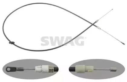 Трос, стояночная тормозная система SWAG купить